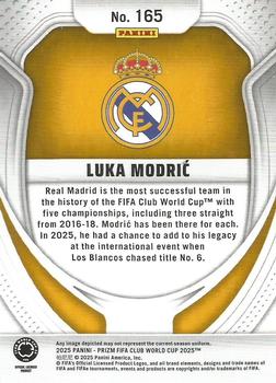 2025 Panini Prizm FIFA Club World Cup #165 Luka Modric