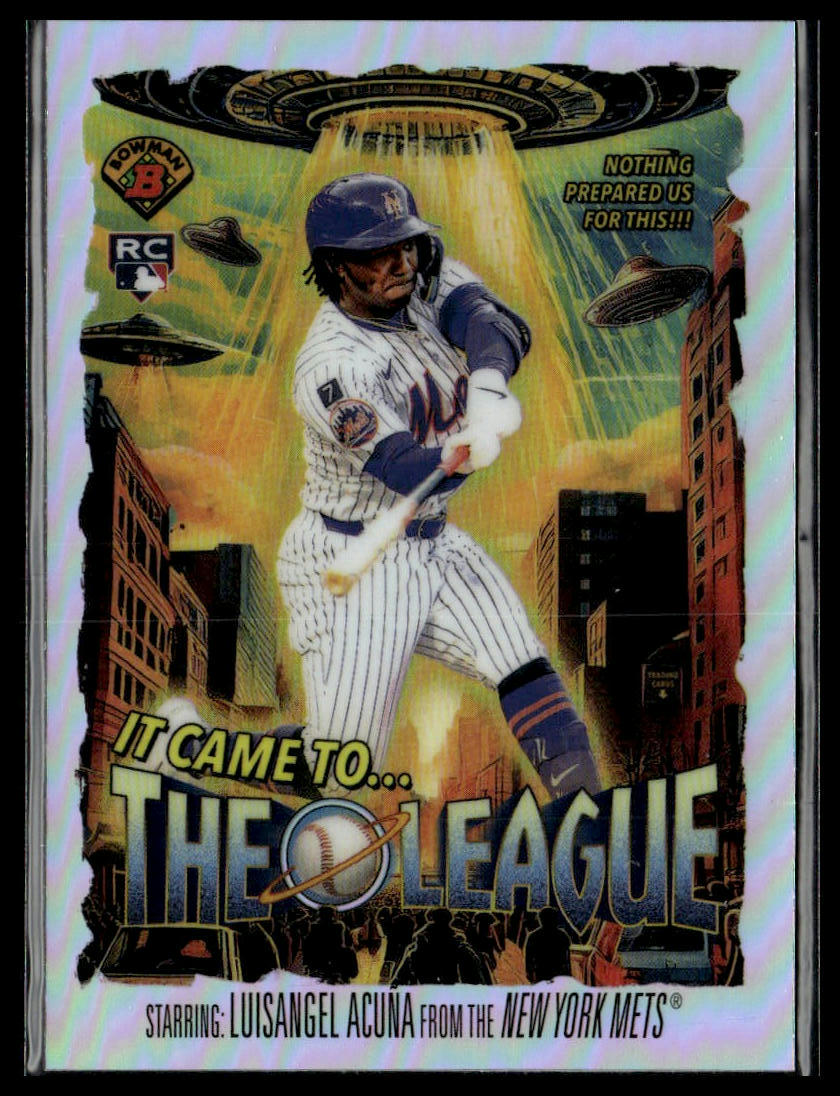 2025 Bowman Chrome #IT-18 Luisangel Acuña It Came To The League