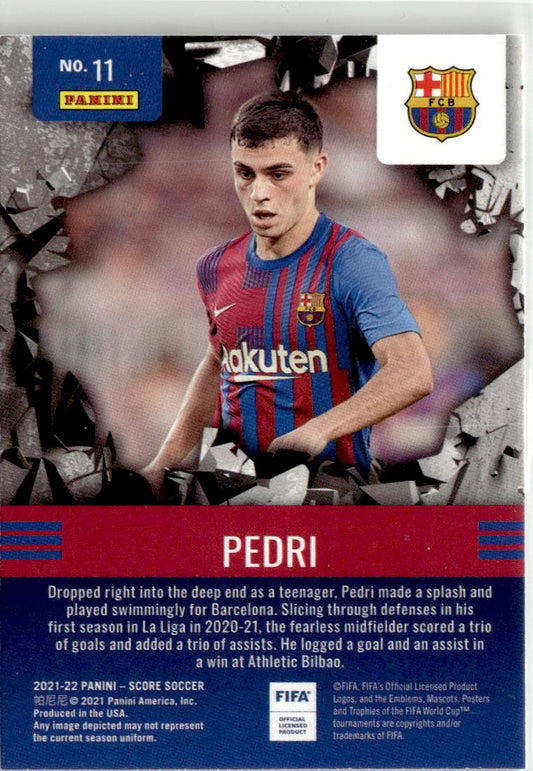 2021-22 Score FIFA Pedri Breakthrough #11 FC Barcelona