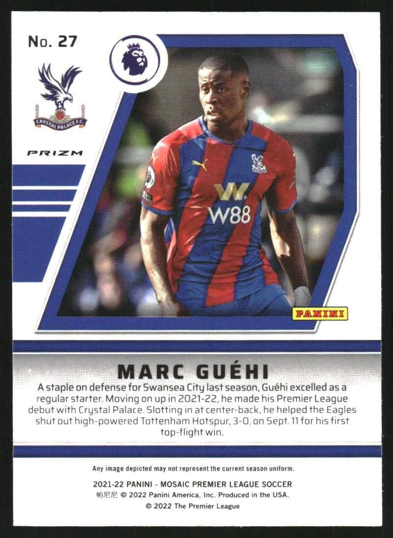 2021-22 Panini Mosaic Premier League Marc Guehi Will to Win Mosaic #27