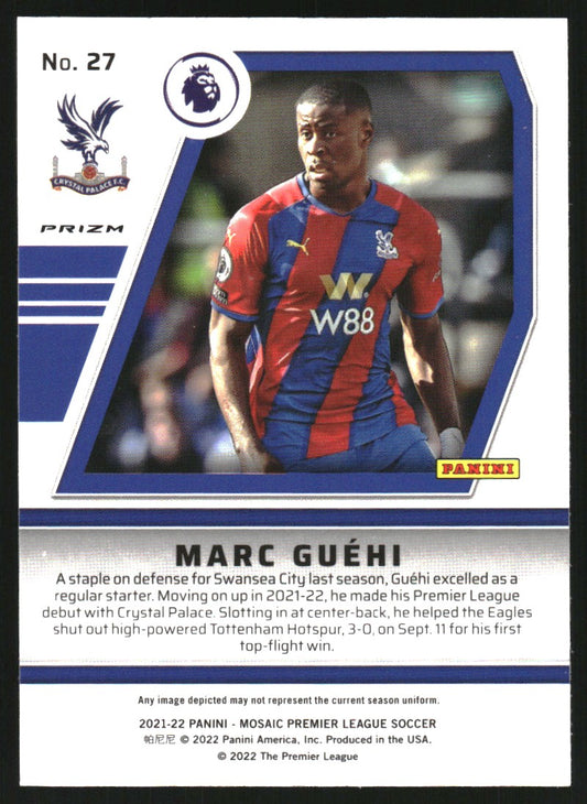 2021-22 Panini Mosaic Premier League Marc Guehi Will to Win Mosaic #27