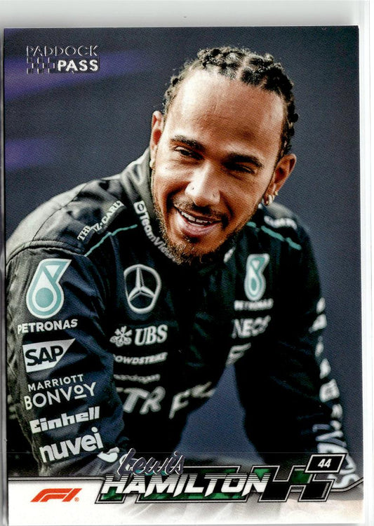 2024 Topps Paddock Pass Formula 1 Lewis Hamilton #56 Mercedes-AMG