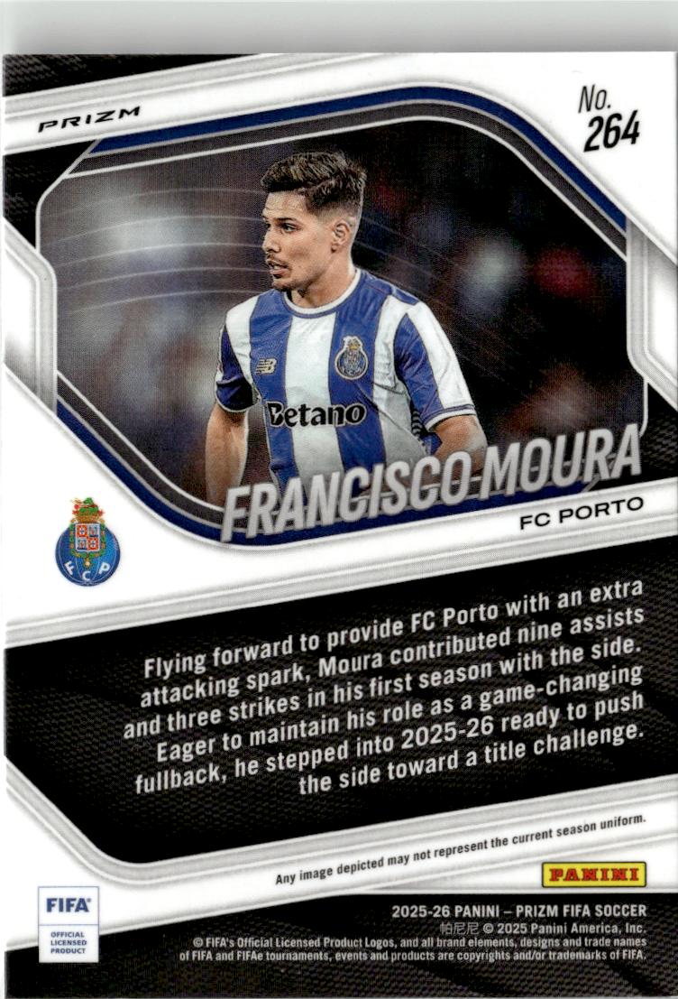 2025-26 Panini Prizm FIFA Francisco Moura Mosaic Prizms #264 Porto