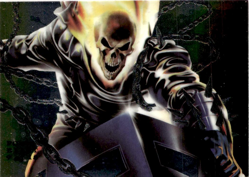 1994 Flair Marvel Annual #NNO Ghost Rider Flair Marvel Universe - Prints