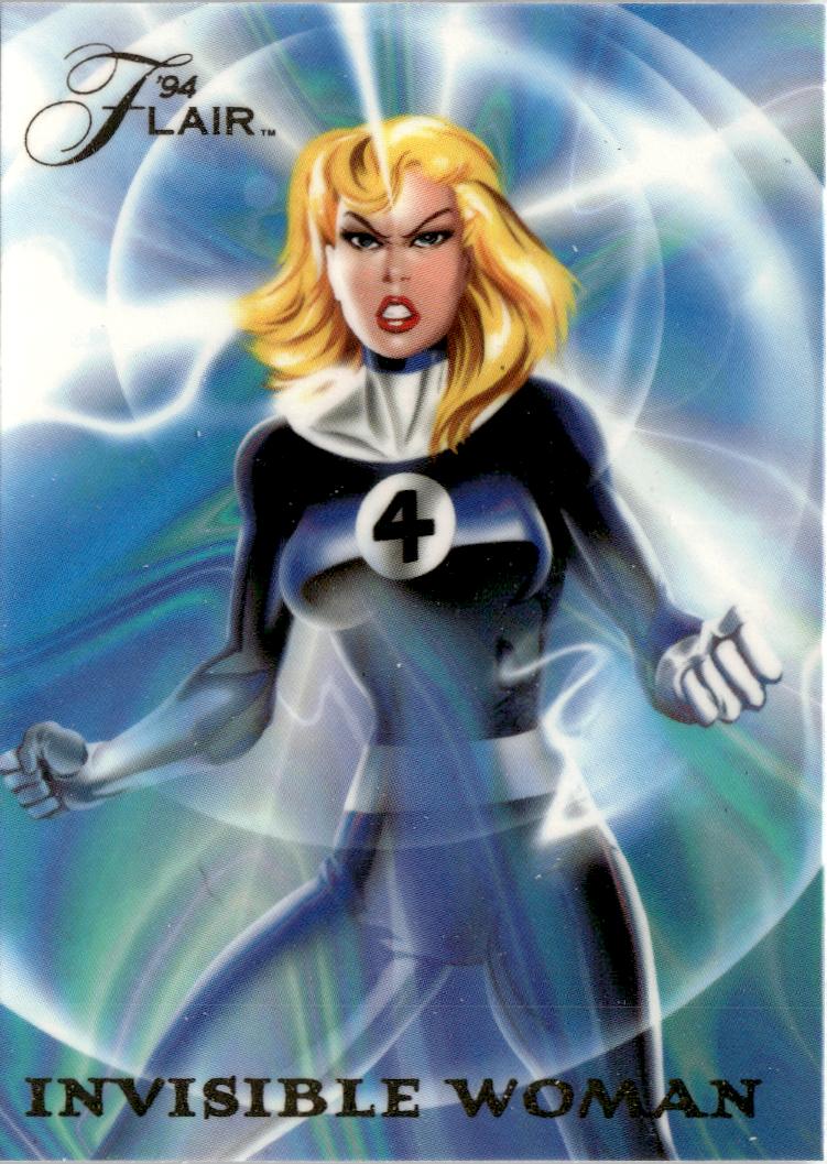 1994 Flair Marvel Annual #17 Invisible Woman Flair Marvel Universe - PowerBlast