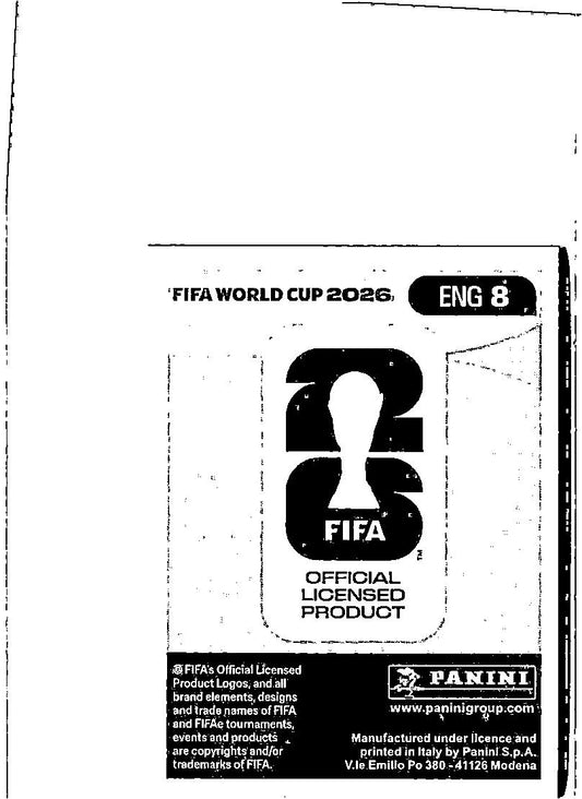2026 Panini FIFA World Cup Stickers Dan Burn Blue #ENG8 England