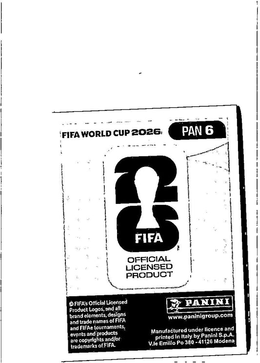 2026 Panini FIFA World Cup Stickers Michael Amir Murillo Blue #PAN6 Panama