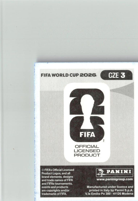 2026 Panini FIFA World Cup Stickers Jindrich Stanek Blue #CZE3 Czech Republic