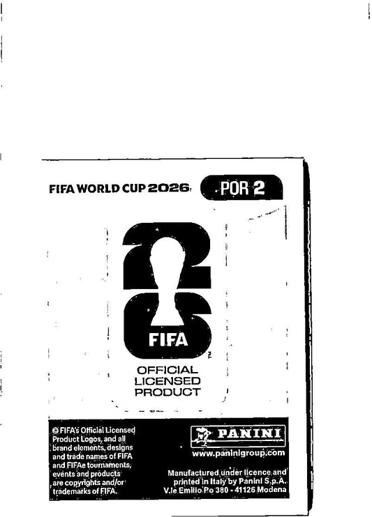 2026 Panini FIFA World Cup Stickers Diogo Costa Blue #POR2 Portugal