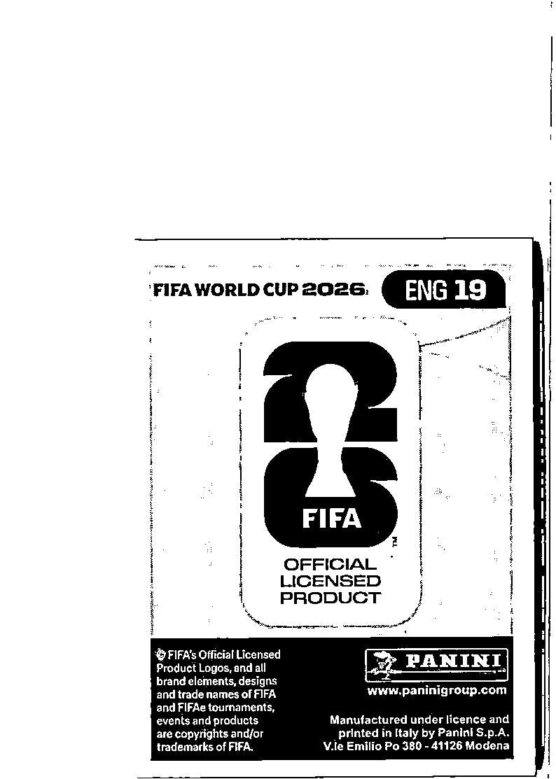 2026 Panini FIFA World Cup Stickers Marcus Rashford Blue #ENG19 England