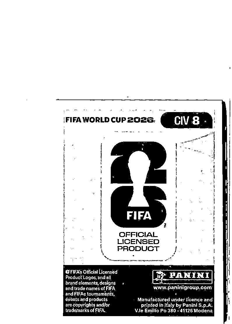 2026 Panini FIFA World Cup Stickers Emmanuel Agbadou Blue #CIV8 Cote D'Ivoire