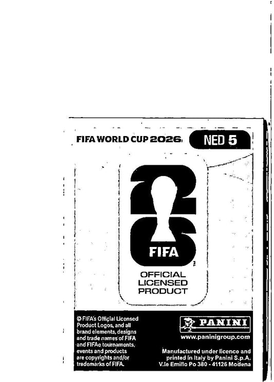 2026 Panini FIFA World Cup Stickers Jurriën Timber Blue #NED5 Netherlands