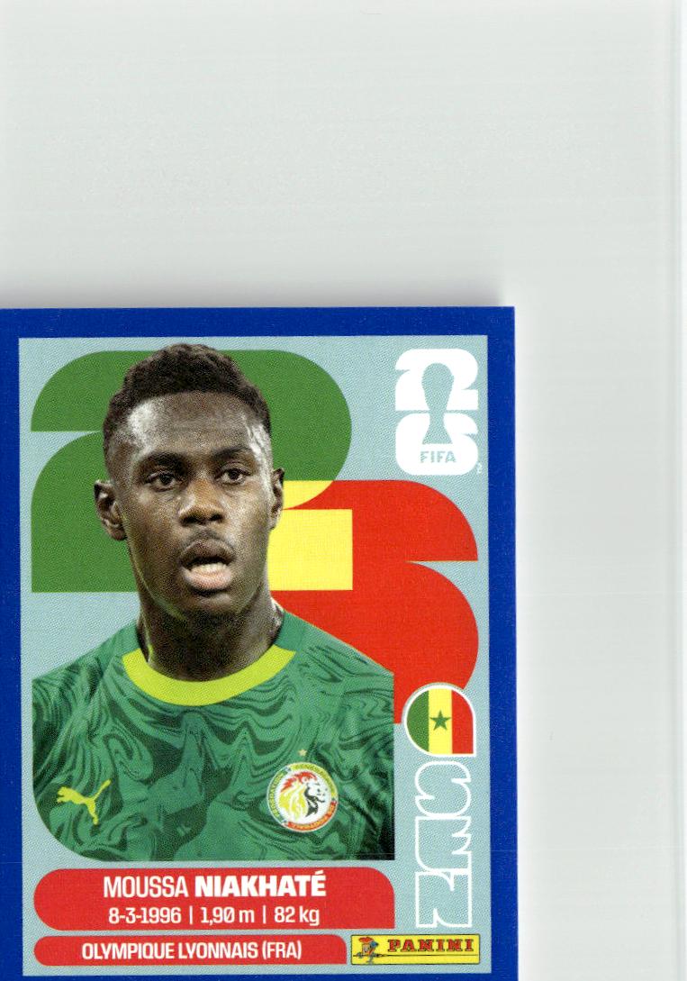 2026 Panini FIFA World Cup Stickers Moussa Niakhaté Blue #SEN4 Senegal