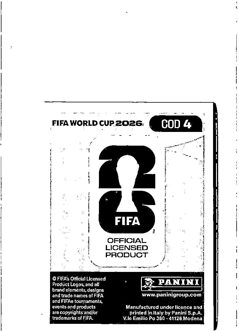 2026 Panini FIFA World Cup Stickers Axel Tuanzebe Blue #COD4 Congo