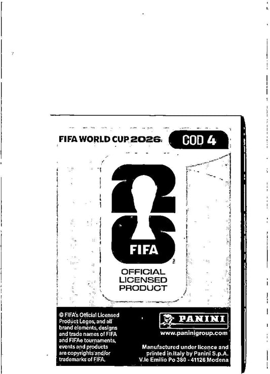 2026 Panini FIFA World Cup Stickers Axel Tuanzebe Blue #COD4 Congo