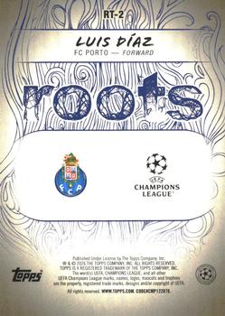 2025-26 Topps UEFA Club Competitions Luis Díaz Roots #RT-2 Porto