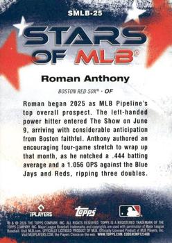 2026 Topps Roman Anthony Stars of MLB #SMLB-25 Boston Red Sox