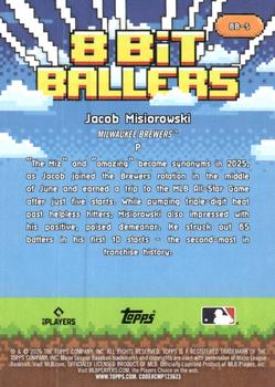 2026 Topps #8B-5 Jacob Misiorowski 8 Bit Ballers