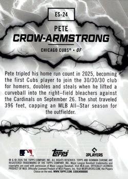 2026 Bowman Pete Crow-Armstrong Electric Sluggers #ES-24 Chicago Cubs