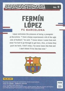 2023-24 Donruss Fermín López The Rookies #9 FC Barcelona