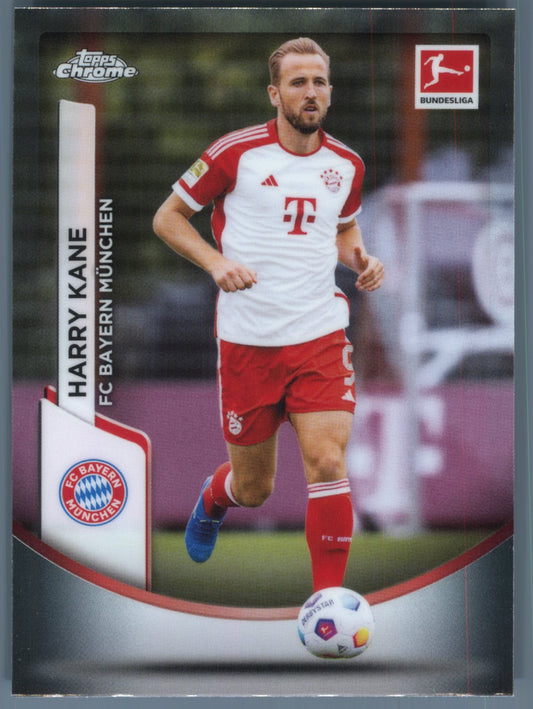 2023-24 Topps Chrome Bundesliga Harry Kane #82 FC Bayern Munchen