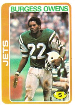 1978 Topps #121 Burgess Owens