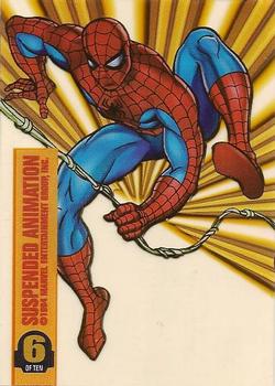 1994 Fleer Marvel Universe #6 Spider-Man Suspended Animation