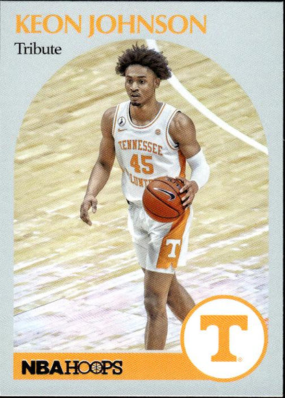 2021 Panini Chronicles Draft Picks #56 Keon Johnson