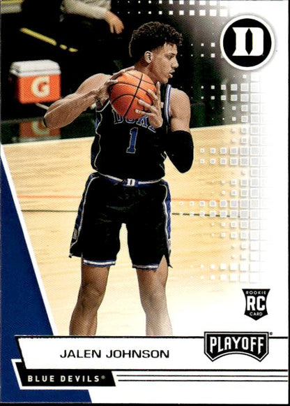 2021 Panini Chronicles Draft Picks #364 Jalen Johnson