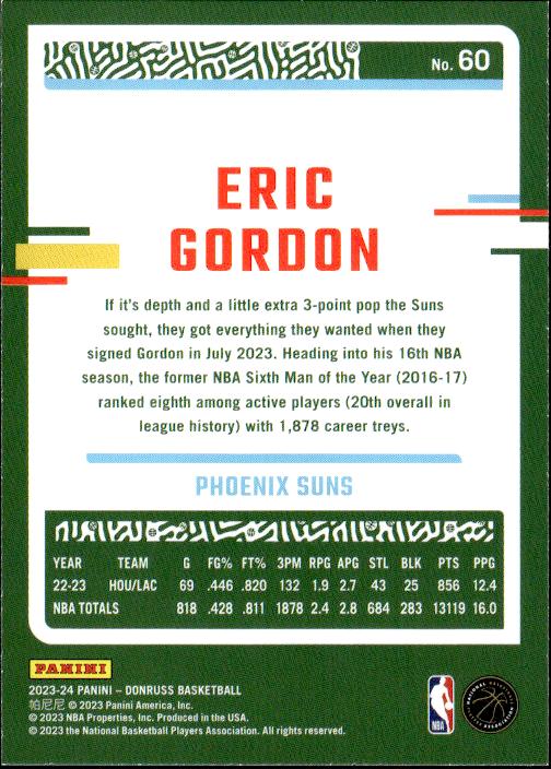 2023-24 Donruss #60 Eric Gordon