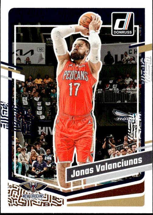 2023-24 Donruss #180 Jonas Valanciunas