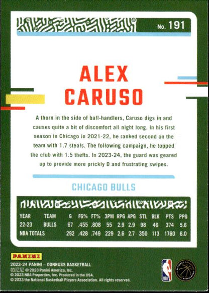 2023-24 Donruss #191 Alex Caruso