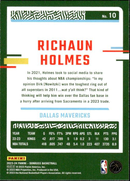 2023-24 Donruss #10 Richaun Holmes