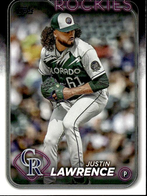 2024 Topps #259 Justin Lawrence