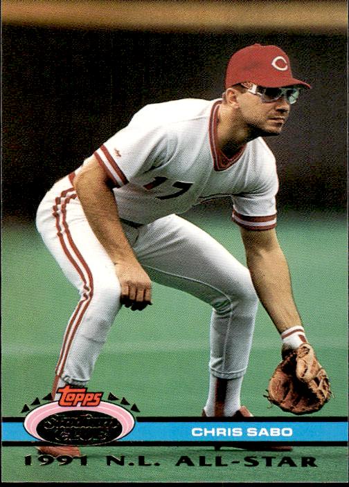 1992 Stadium Club Dome #160 Chris Sabo