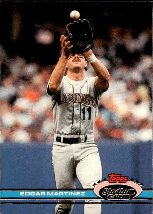 1991 Stadium Club #47 Edgar Martinez