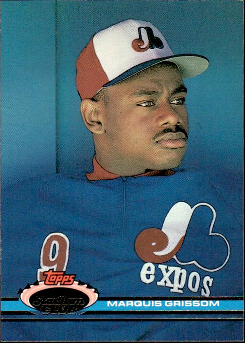 1991 Stadium Club #8b Marquis Grissom