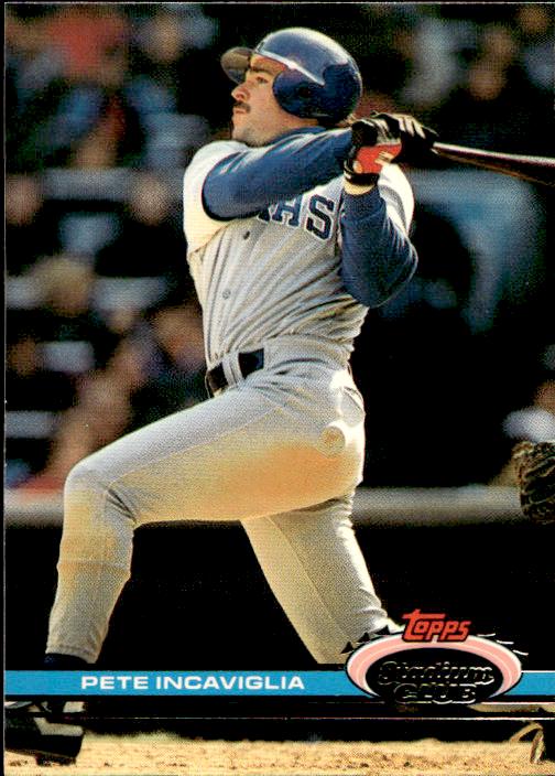 1991 Stadium Club #78a Pete Incaviglia