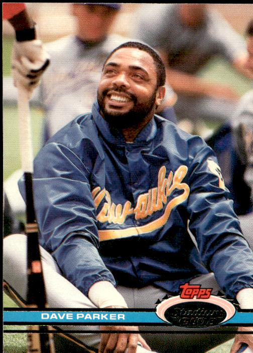 1991 Stadium Club #75 Dave Parker