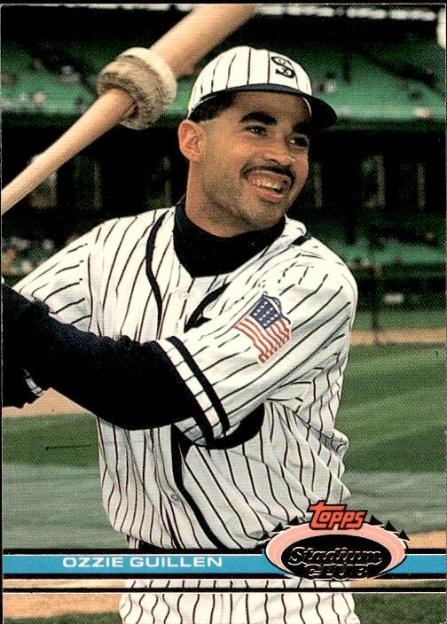 1991 Stadium Club #70a Ozzie Guillen