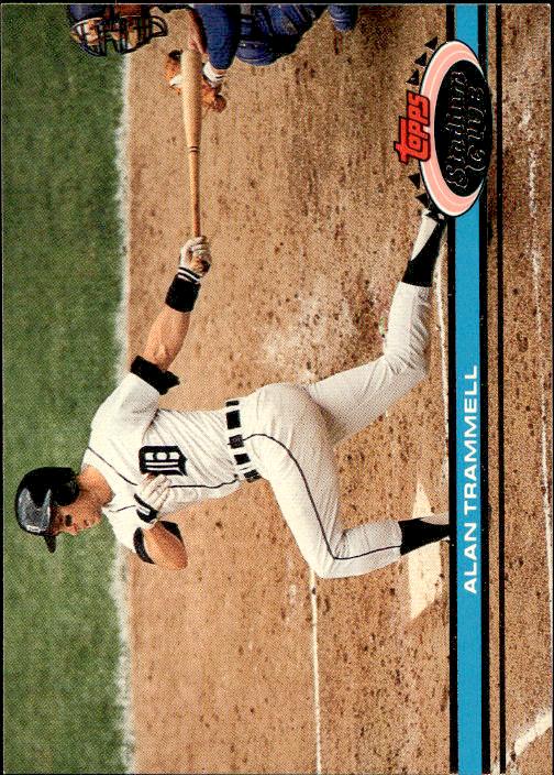 1991 Stadium Club #63 Alan Trammell