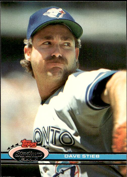 1991 Stadium Club #62a Dave Stieb