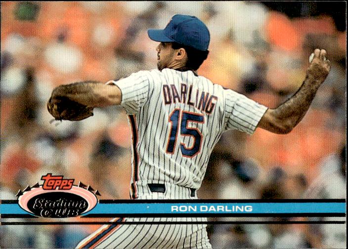 1991 Stadium Club #60 Ron Darling