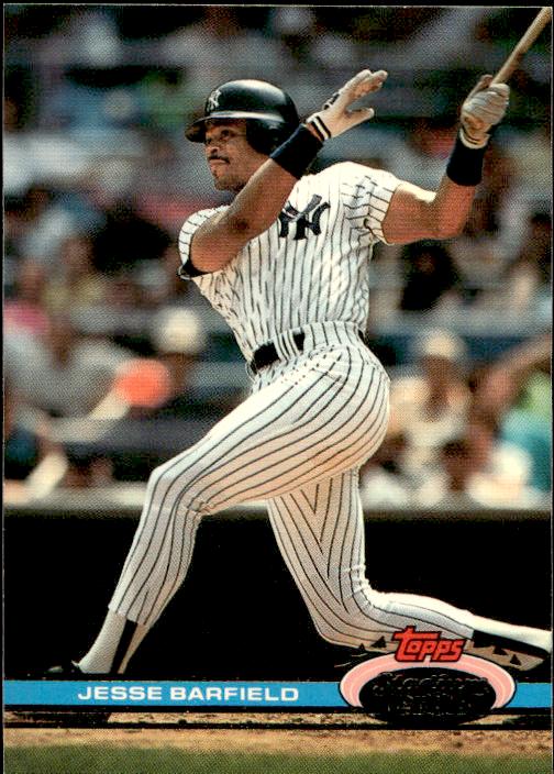 1991 Stadium Club #103a Jesse Barfield