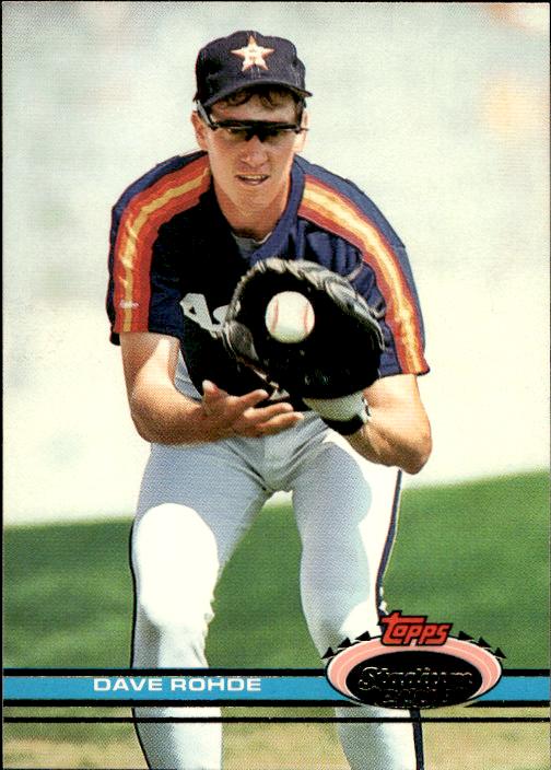 1991 Stadium Club #137b Dave Rohde