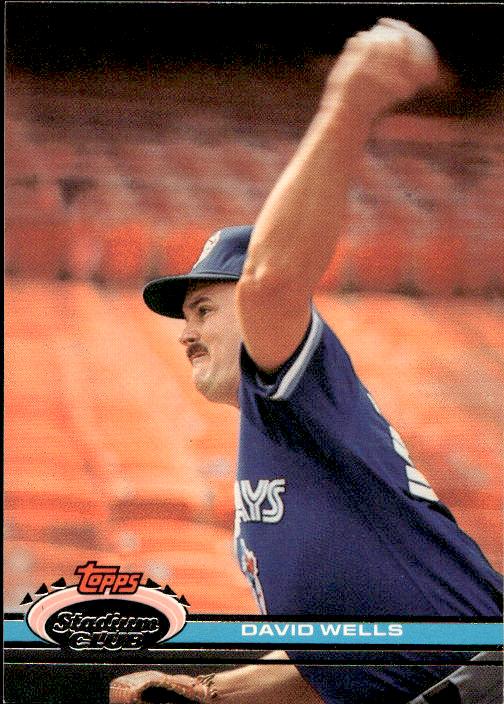 1991 Stadium Club #133a David Wells