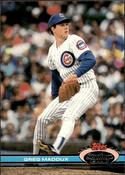 1991 Stadium Club #126 Greg Maddux