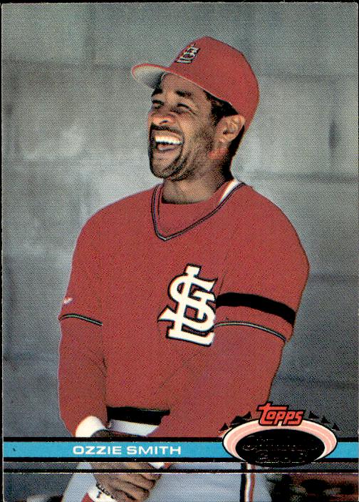 1991 Stadium Club #154a Ozzie Smith