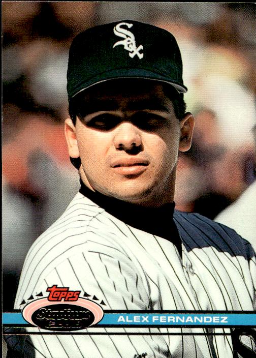 1991 Stadium Club #147b Alex Fernandez