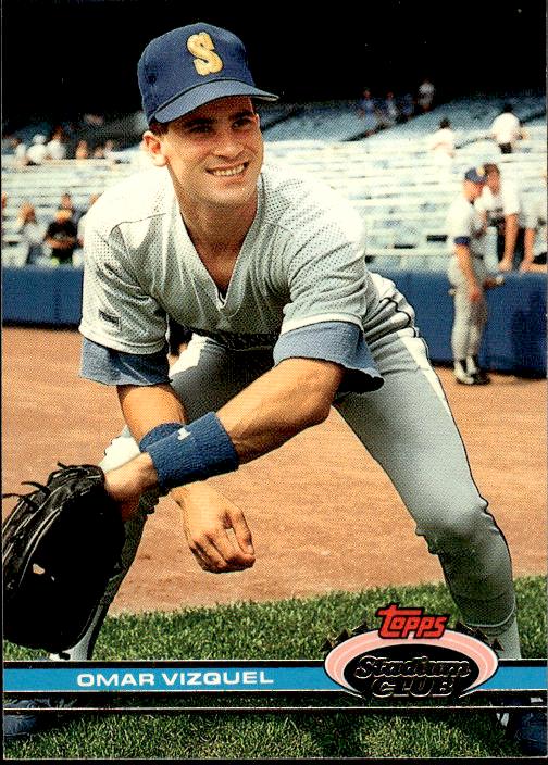 1991 Stadium Club #195b Omar Vizquel